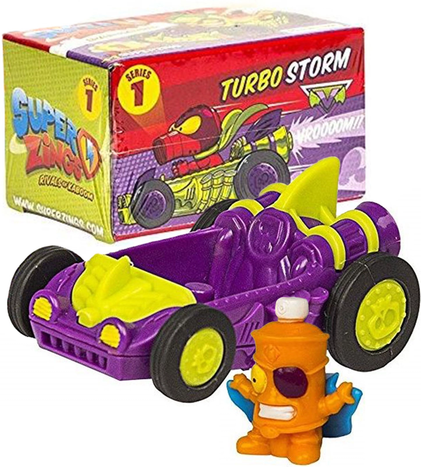 SuperZings supercar s figurkou