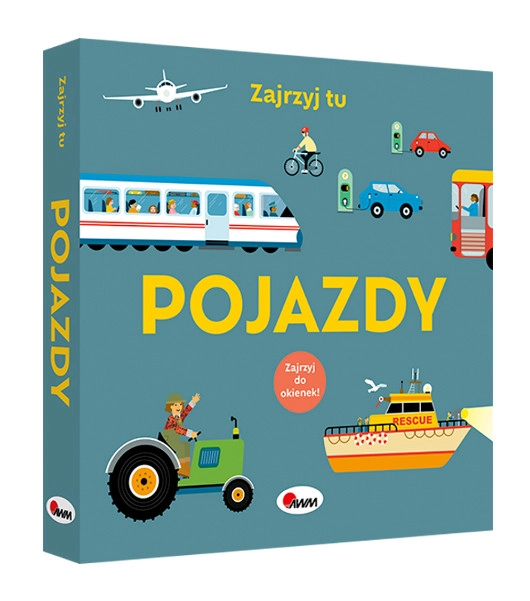 Podívej se sem – Vozidla: interaktivní knížka s okénky