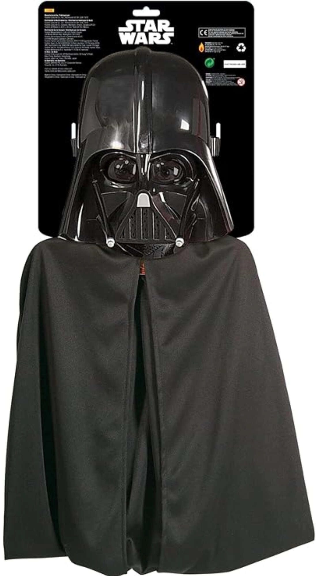 Dětský kostým Star Wars Darth Vader s maskou a pláštěm