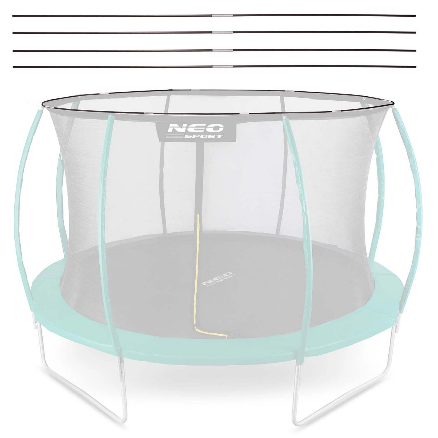 Neo-Sport horní prstenec sítě pro trampolínu 252 cm (8 ft), typ C