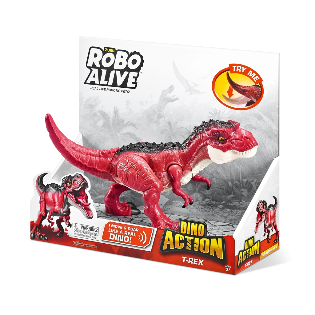 Levně Robo Alive dinosaurus T‑Rex s akcí