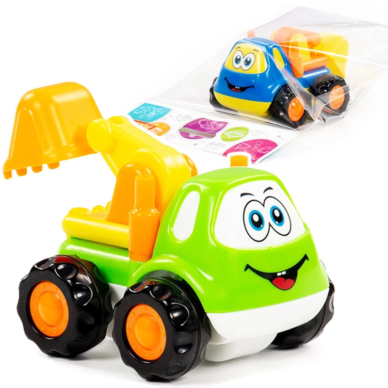 Dětské auto rýpadlo – plastové stavební auto