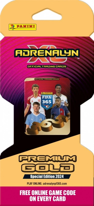 Levně Karty PANINI FIFA 365 Adrenalyn XL 2024 Blister Gold
