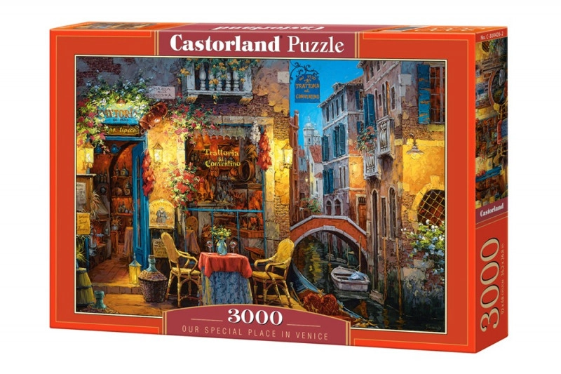 Puzzle 3000 dílků Our Special Place in Venice