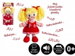 Hadrová panenka Lucinka 30 cm zpívající česky