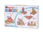 Stavební kostky Magical Blocks - 81 kusů