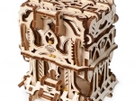 UGEARS dřevěná mechanická schránka na karty – 3D puzzle