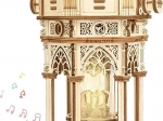 Viktoriánská lucerna - hrací skříňka - 3D dřevěné puzzle