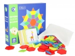 Dřevěná mozaiková Montessori skládačka 155 dílků
