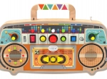Dřevěné FM rádio – interaktivní activity board pro děti