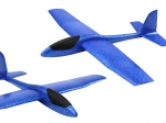 Velký modrý polystyrenový kluzák 68 cm