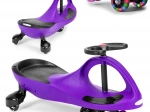 Odrážedlo Wiggle car s LED kolečky fialové Ecotoys