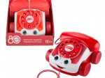 Telefon Fisher-Price Chatter – výroční edice k 80 letům MATTEL, červený