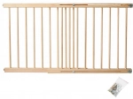 Dřevěná bezpečnostní branka do dveří a schodů 72–122 cm
