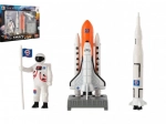Vesmírná hračka - sada astronautů a raketoplánu