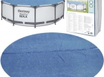 Solární bublinková plachta na bazén 366 cm BESTWAY