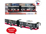 Autobus na setrvačník 44 cm, mluví česky a hlásí zastávky