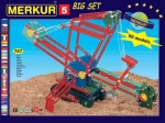 Stavebnice MERKUR 5 – velká kovová konstrukční sada pro 84 modelů