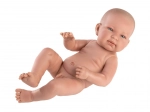 Llorens New Born chlapeček – realistická panenka miminko s celovinylovým tělem 40 cm