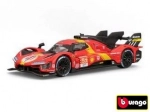 Kovový model Bburago Ferrari 499P 1:43 – vítěz 24h Le Mans 2023