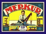 Stavebnice MERKUR Classic C03 – kovová retro sada, 141 modelů