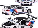 Kovový model BMW M6 GT3 1:32 se světlem a zvukem
