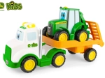 John Deere traktor Johnny s tahačem 37 cm