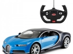rc auto bugatti chiron 1:14 modré