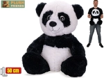 Plush Friends plyšová panda 50 cm (sedící)