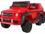 Mercedes G63 6x6 Červená