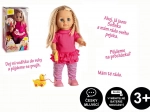 Panenka Sofinka s pejskem – chodící a česky mluvící, 42 cm