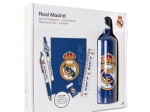 Dárková sada REAL MADRID – láhev 650 ml, poznámkový blok a propiska