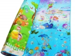 Oboustranná pěnová hrací podložka Mořský svět 190 × 170 cm