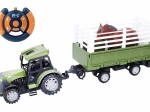 Traktor s vlečkou RC na dálkové ovládání 45 cm