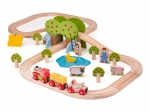 Dřevěná vláčkodráha Farma od Bigjigs Rail