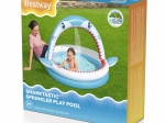 Nafukovací dětský bazének se sprškou Sharktastic