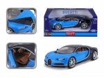 Kovový model BBURAGO 1:18 BUGATTI Chiron modrý