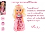 Panenka princezna Růženka, česky mluvící 35 cm