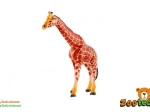 Plastová figurka žirafy síťované 17 cm