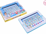 dětský interaktivní tablet WIKY maxi modrý 26 × 20 cm, český obal