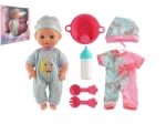 Panenka miminko s pevným tělíčkem a doplňky, 25 cm