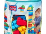 Mega Bloks velký pytel kostek – modrý (80 ks)