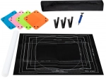Filcová podložka na puzzle 500–2000 dílků s nafukovací tubou