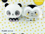 Plyšové chrastítko na ruku opice a panda GAGAGU