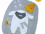 Llorens M740-01 obleček pro panenku miminko NEW BORN velikosti 40-42 cm