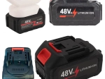 Univerzální 48V Li-ion baterie 6000 mAh pro aku nářadí a zahradní stroje
