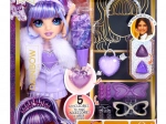 Panenka Rainbow High Creative Crystals Violet Willow – kreativní sada na výrobu krystalových doplňků