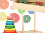 Dřevěná věž hanoj – barevný sorter s boxem