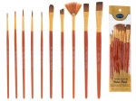 Sada školních malířských štětců 10 ks