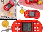 Mini herní klíčenka s retro hrami a zvonečkem